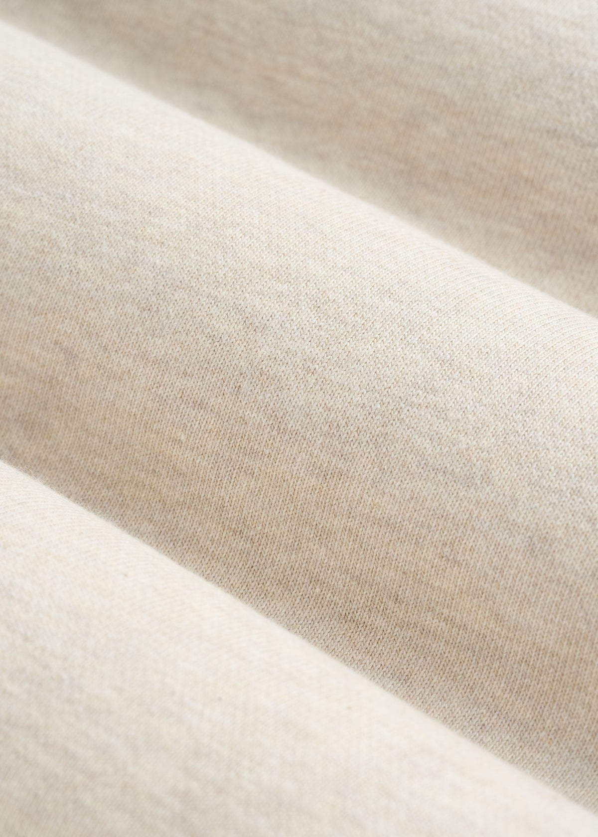 Wearever French Terry Full Zip Hoodie 2.0 in Oatmeal Mix