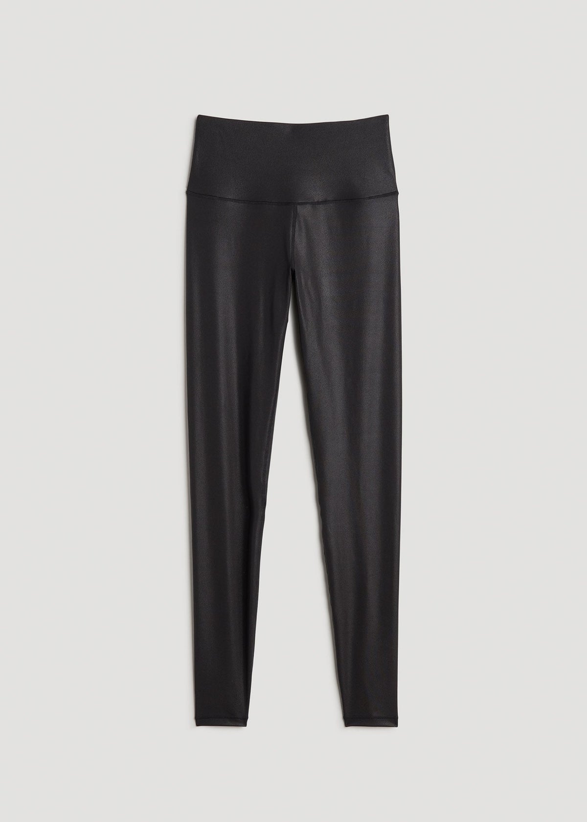 Balance High-Rise Leggings for Tall Women in Black Shine