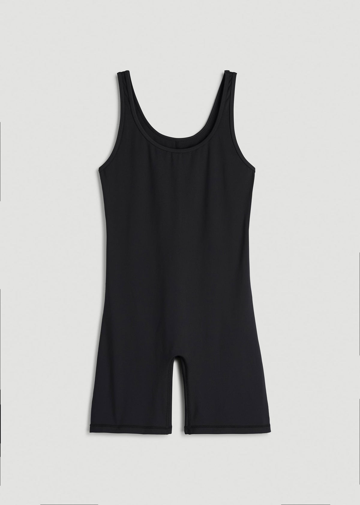 Balance Scoopneck Romper for Tall Women in Black