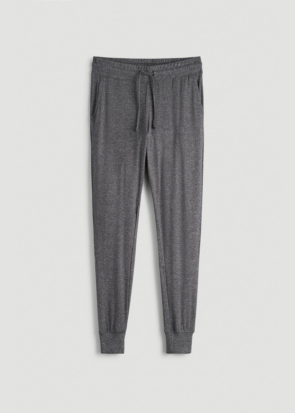 Cozy Lounge Joggers for Tall Women in Charcoal Mix