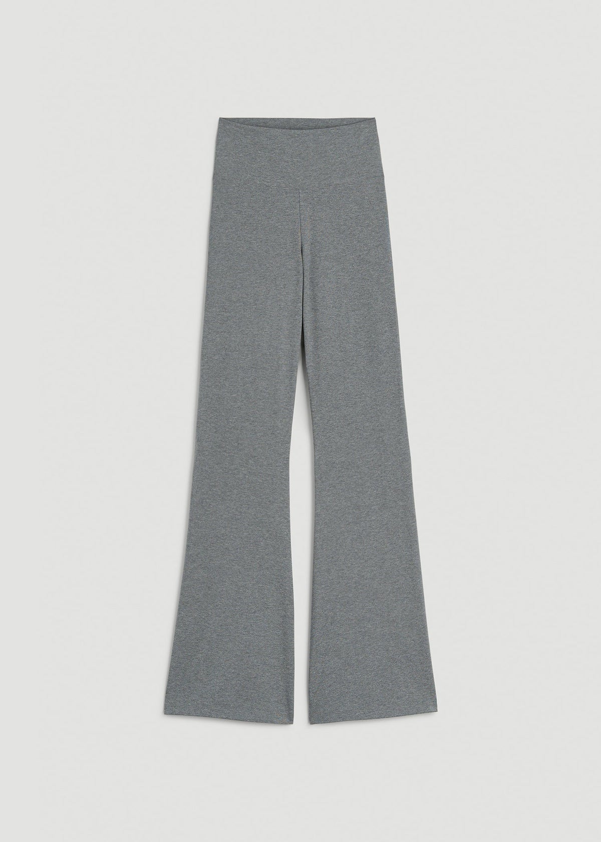 Cotton flare legging for Tall Women in Mid Grey Heather