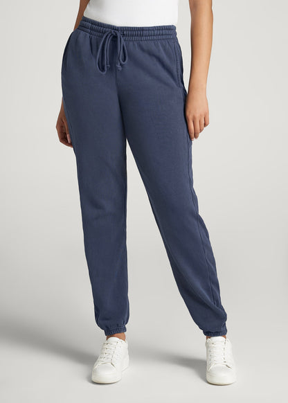 Wearever Fleece Regular Fit Sweatpants for Tall Women in Navy
