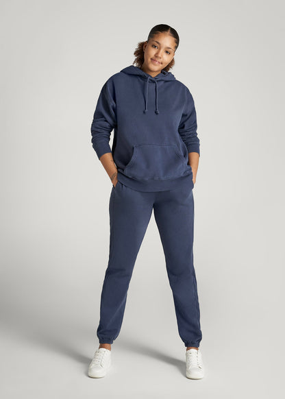 Wearever Fleece Regular Fit Sweatpants for Tall Women in Navy
