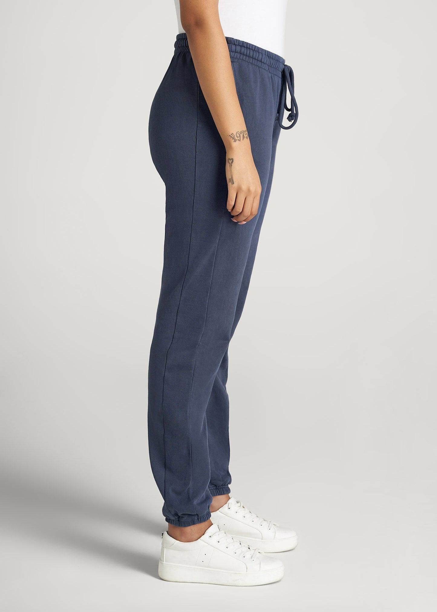 Wearever Fleece Regular Fit Sweatpants for Tall Women in Navy