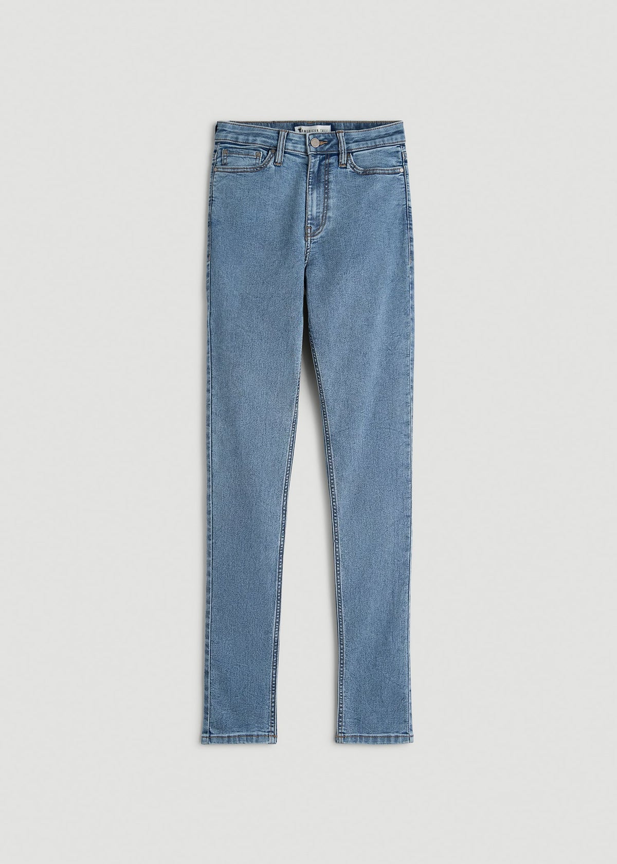 Georgia High-Rise Skinny Jeans for Tall Women in Perfect Blue