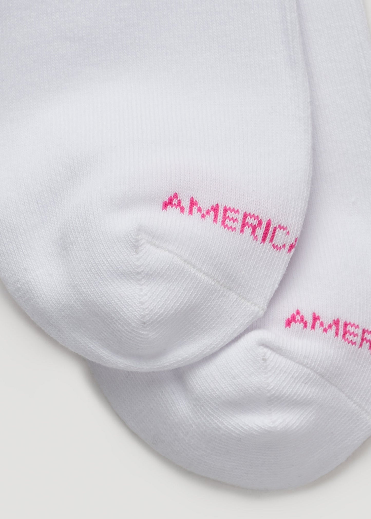 Mid Crew Socks (X-Large Size: 10-13) for Tall Women in White