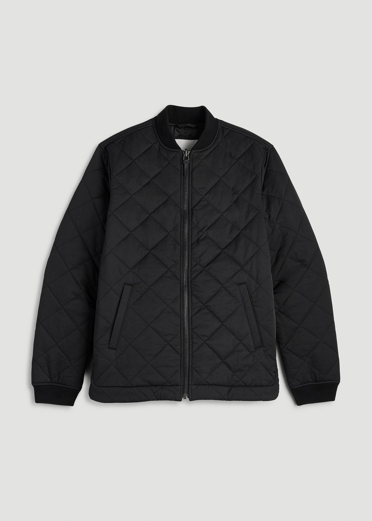 Quilted Jacket for Tall Women in Black