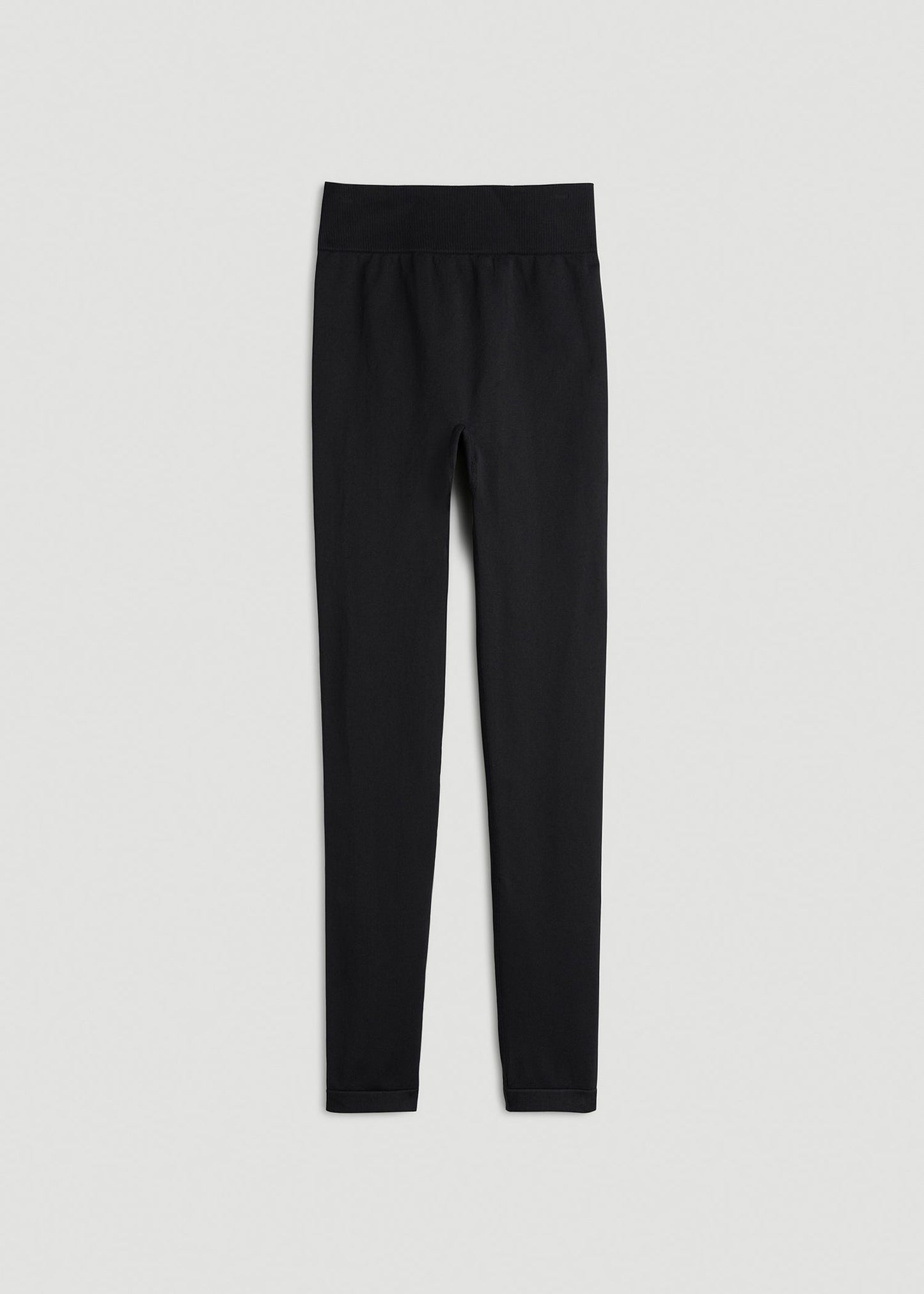 Seamless Leggings for Tall Women in Black