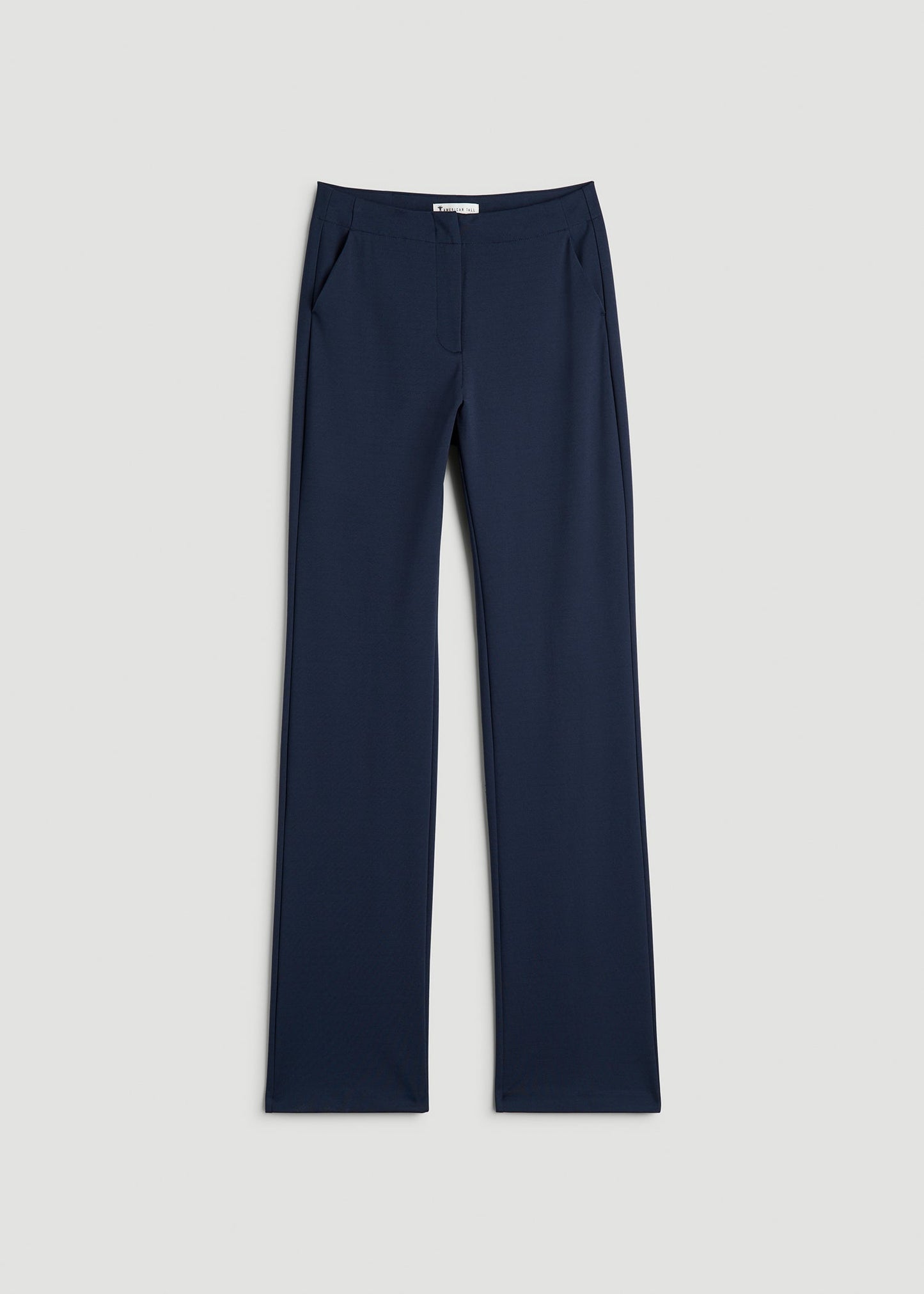 Freedom Flex Slim Straight Leg Dress Pants for Tall Women in Navy