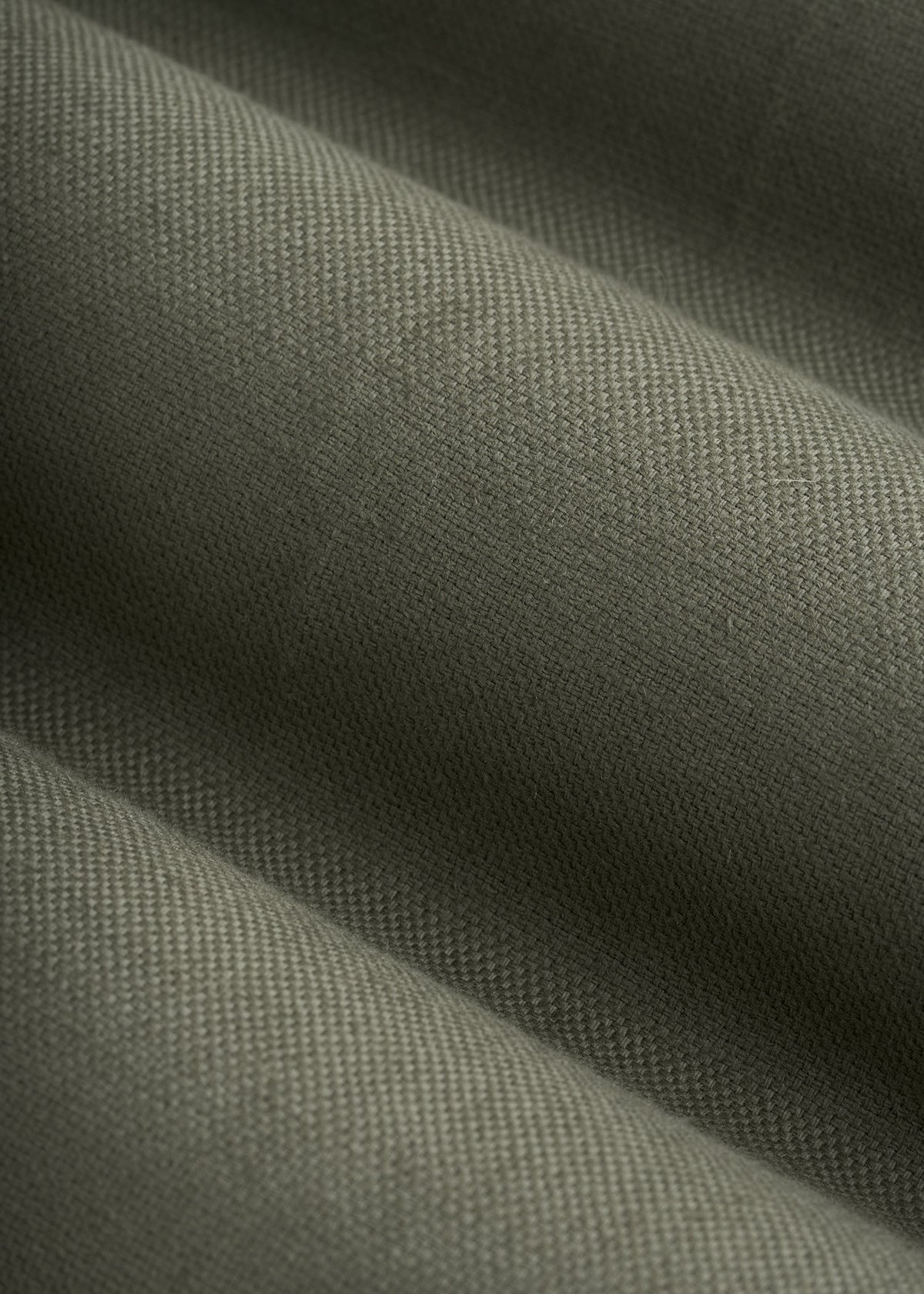 Stretch Linen Blend Dress Pants for Tall Women in Olive