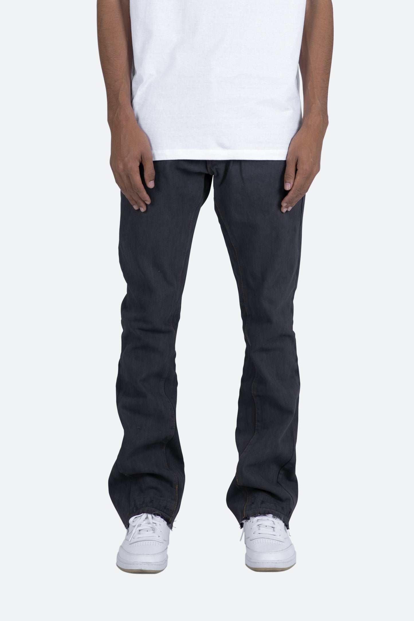 B411 Flare Denim - Black