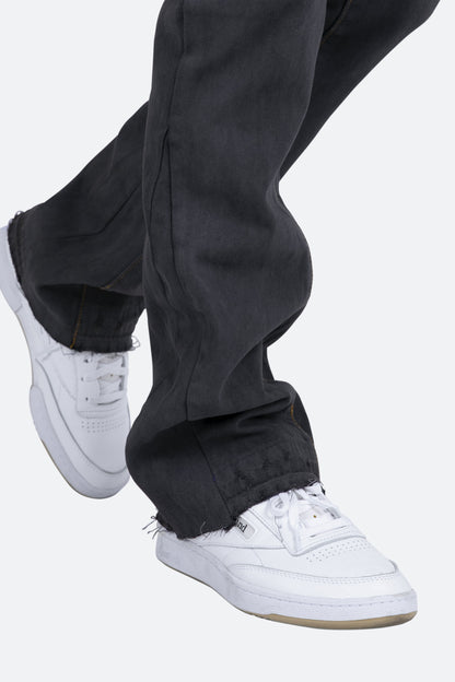 B411 Flare Denim - Black