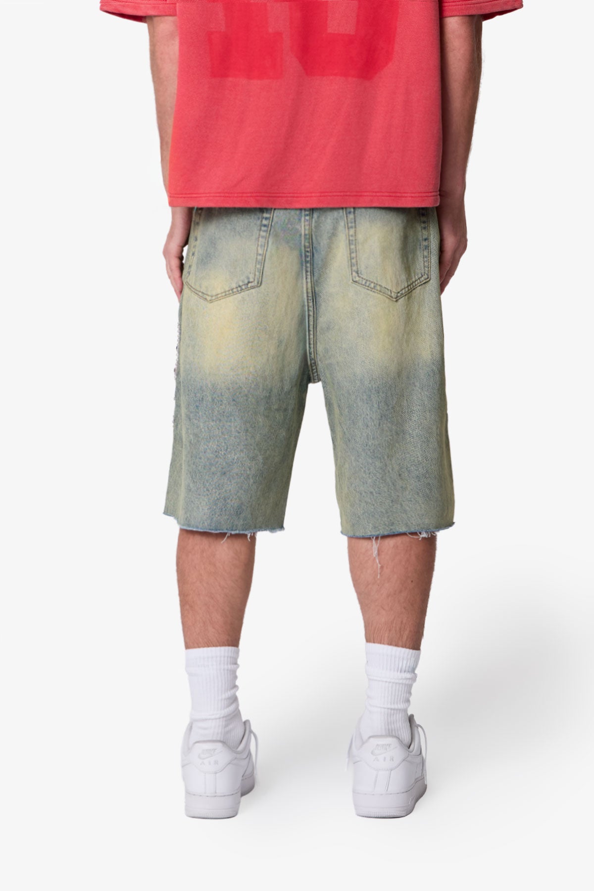 Baggy Mojave Denim Shorts - Blue