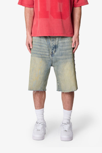 Baggy Mojave Denim Shorts - Blue