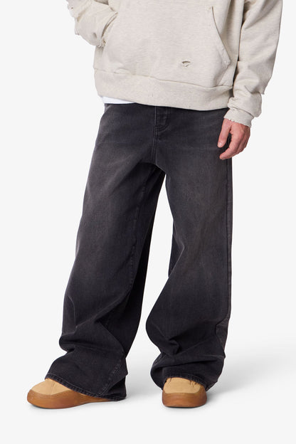 Baggy Washed Rave Denim - Vintage Black