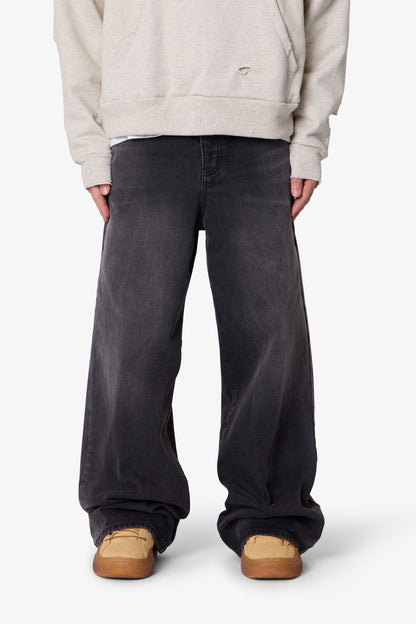 Baggy Washed Rave Denim - Vintage Black