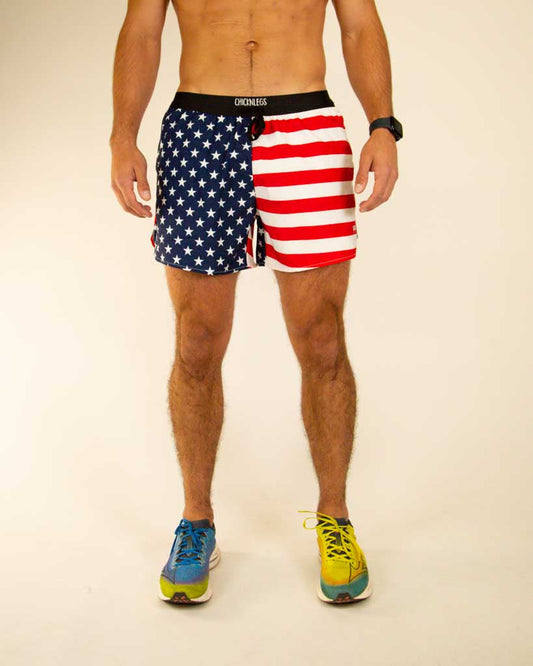 Men's USA 5" DS Running Shorts