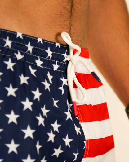 Men's USA Swim Trunks