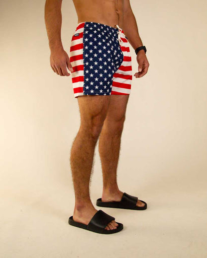 Men's USA Swim Trunks
