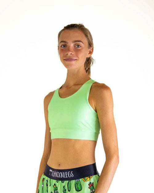 Pickle Juice Green OG Sports Bra