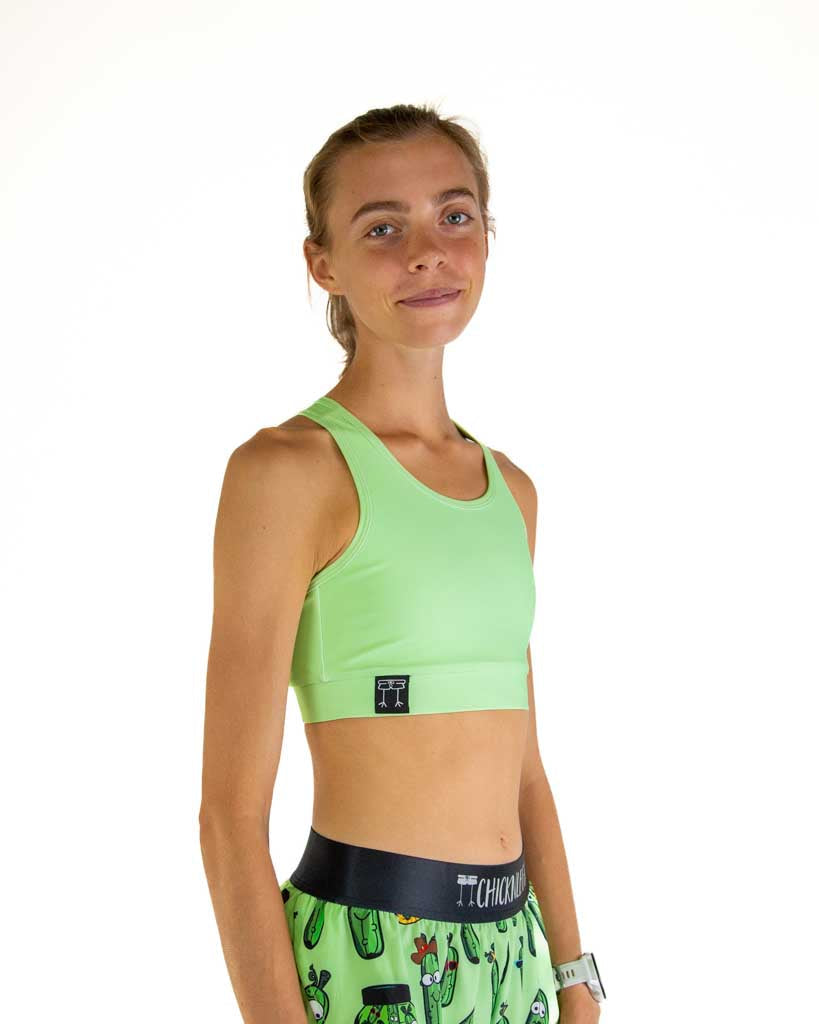 Pickle Juice Green OG Sports Bra