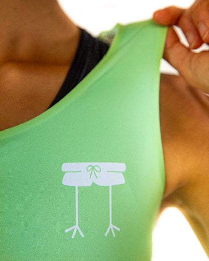 Pickle Juice Green PWR Crop Top