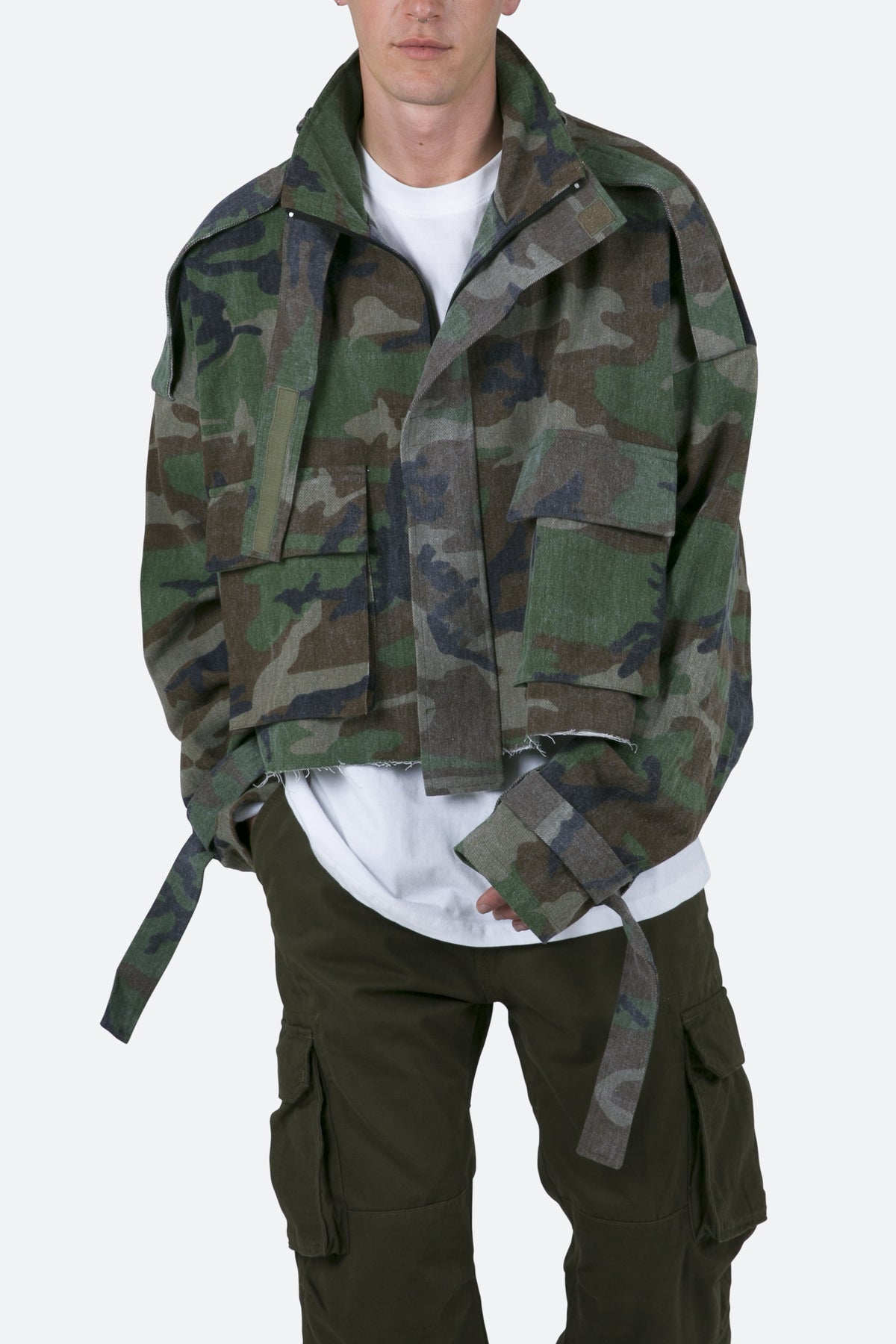 Cropped M65 Jacket - Camo