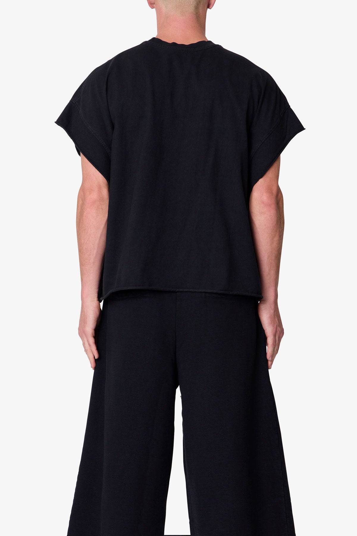 Cut Off Tee - Vintage Black