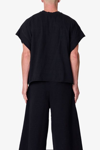 Cut Off Tee - Vintage Black