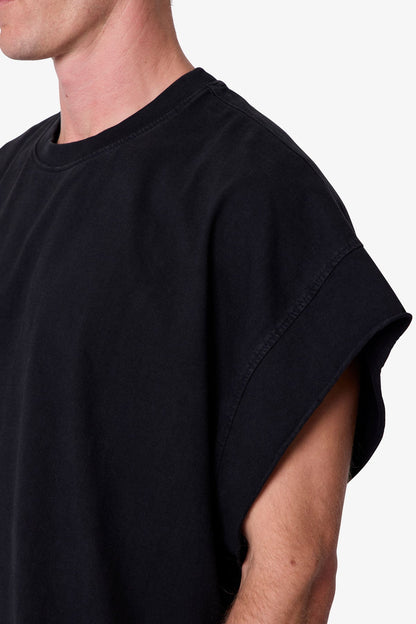 Cut Off Tee - Vintage Black