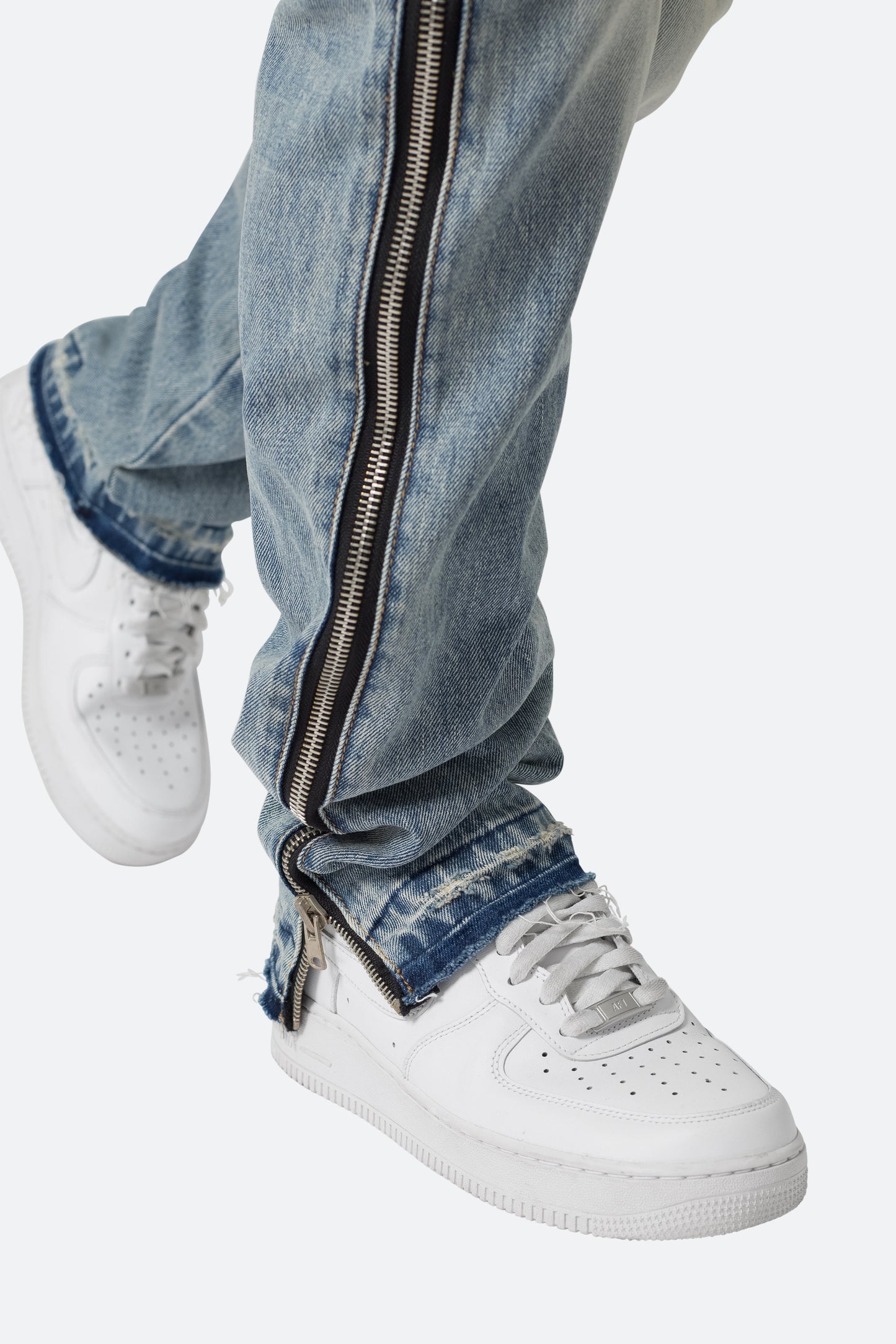 D558 Straight Stripe Denim - Blue