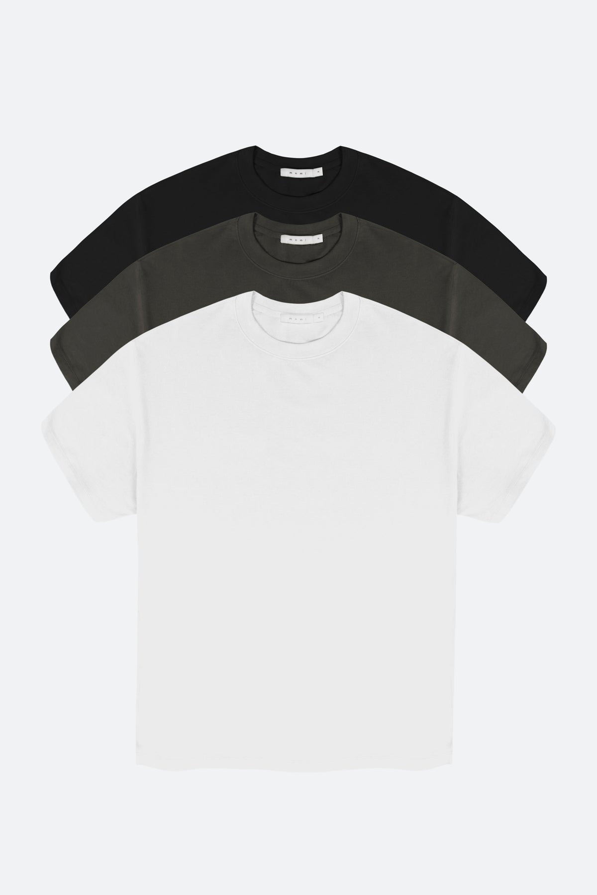 Every Day Tee 3 Pack - Black/Vintage Black/White