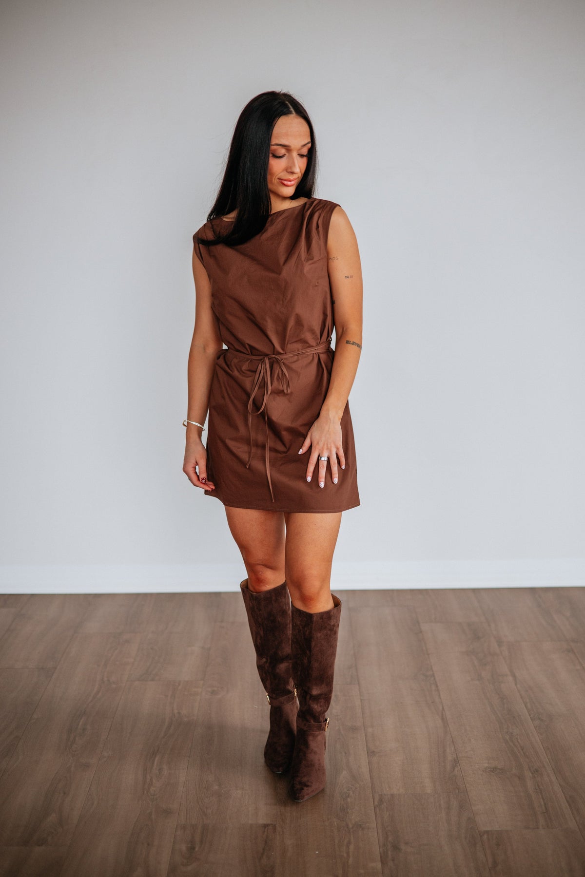 Stay In Check Dress