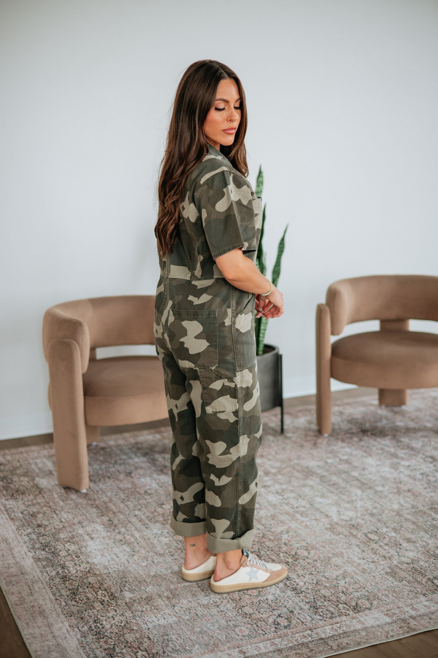 Tristin Camo Jumpsuit