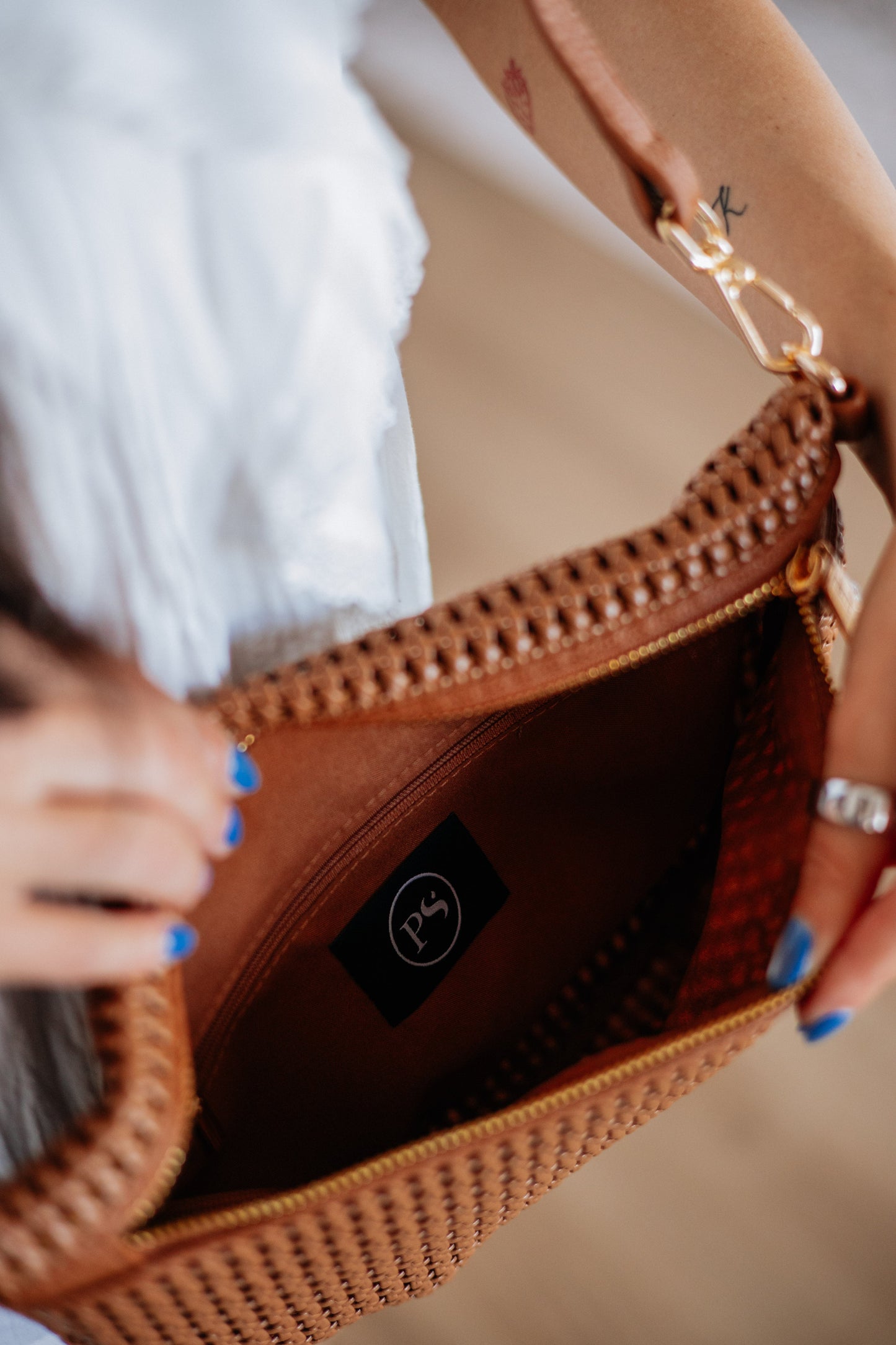 Shenia Woven Bum Bag
