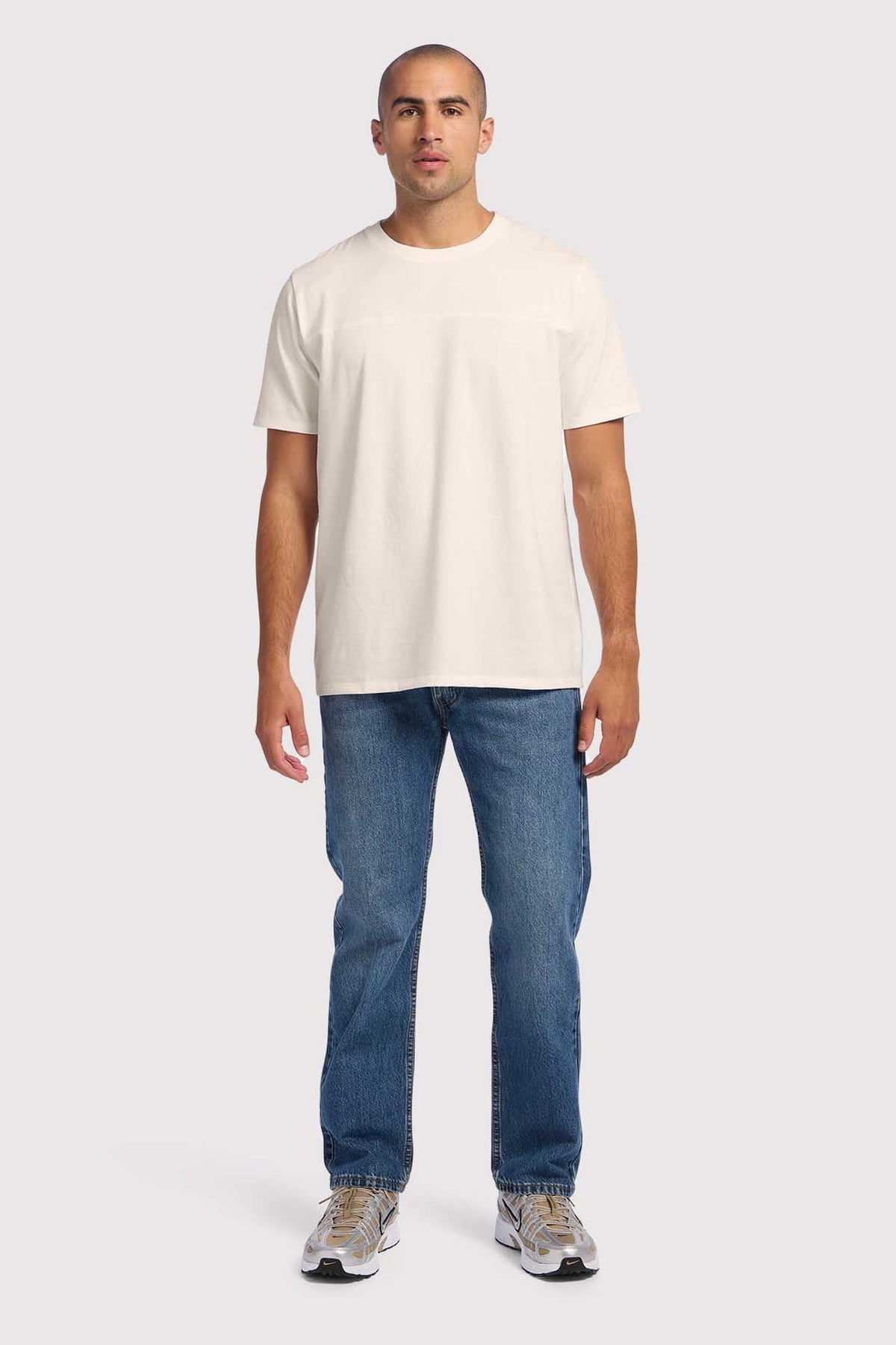 Men's Steady Seamed Tee | Linen