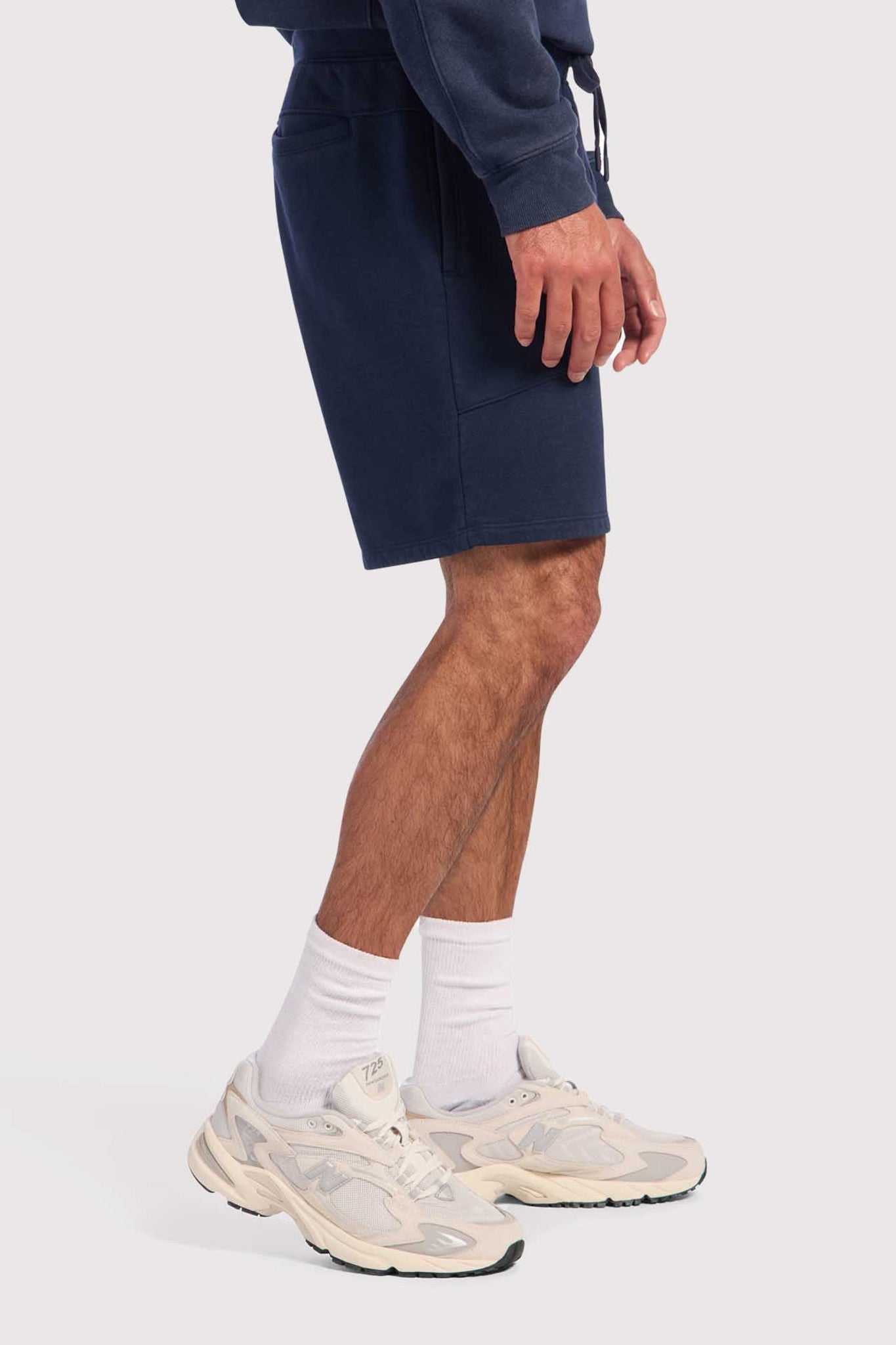 Vintage Fleece Men's Short | Washed Navy