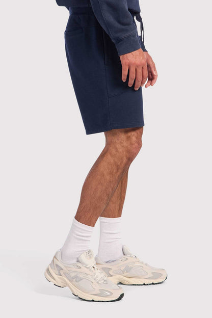 Vintage Fleece Men's Short | Washed Navy