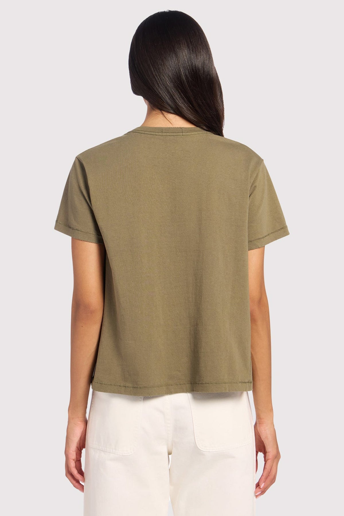 Vintage Cotton Everyday T-Shirt | Olive
