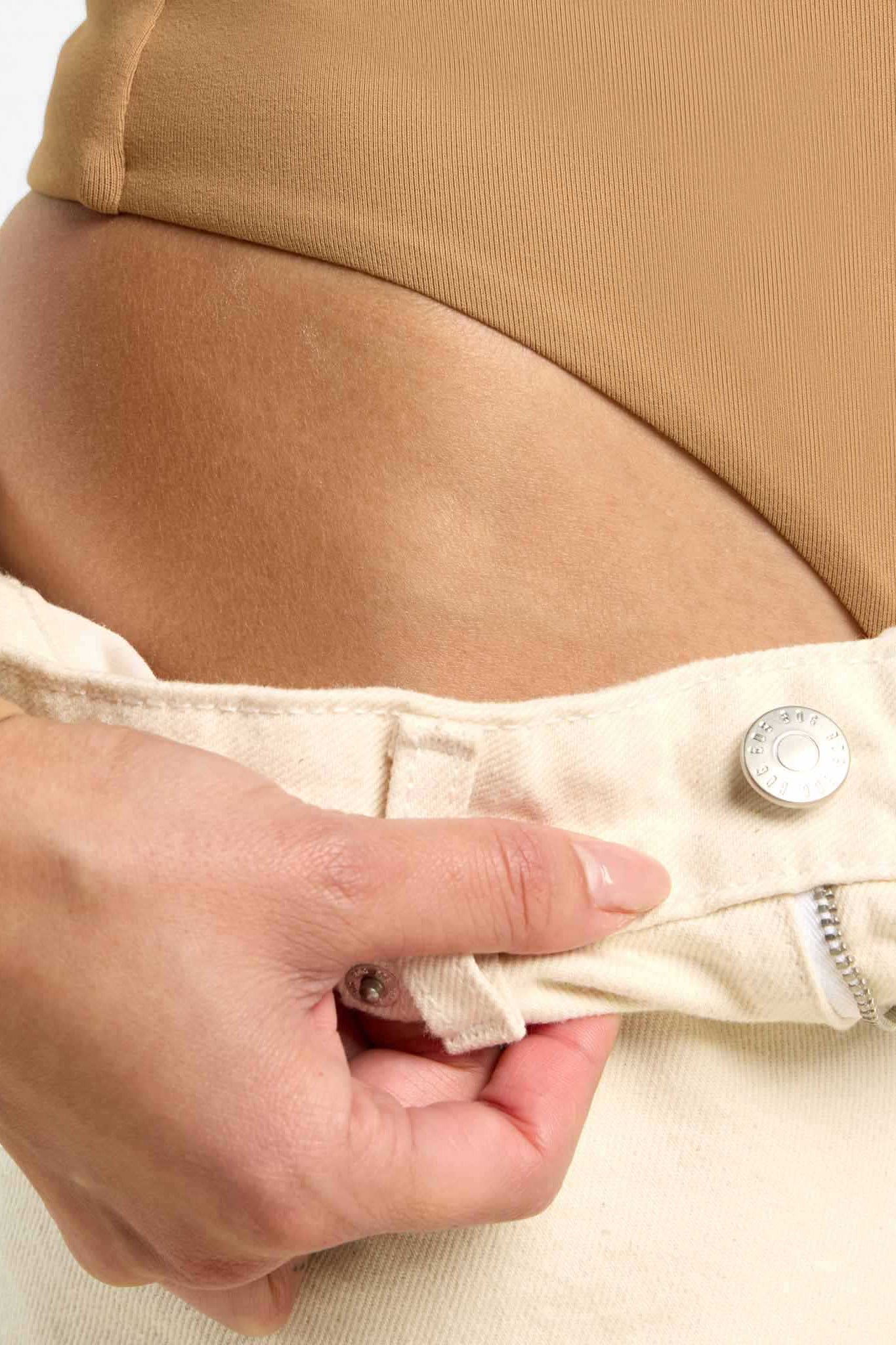 Long Sleeve Crewneck Bodysuit | Cinnamon