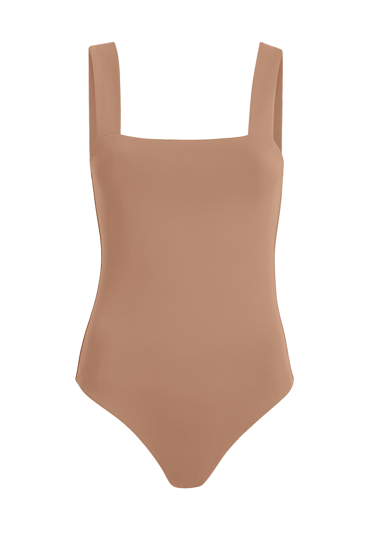 Square Neck Tank Bodysuit | Cinnamon
