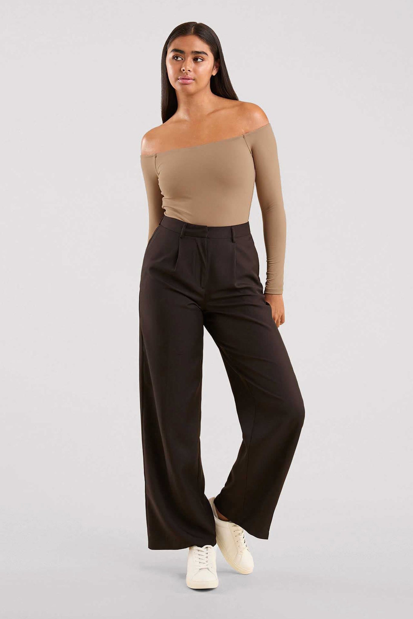 Off The Shoulder Bodysuit | Cinnamon