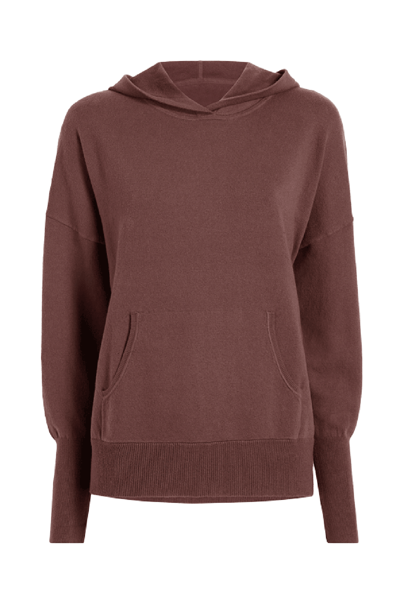 Luxe Knit Hoodie | Coffee