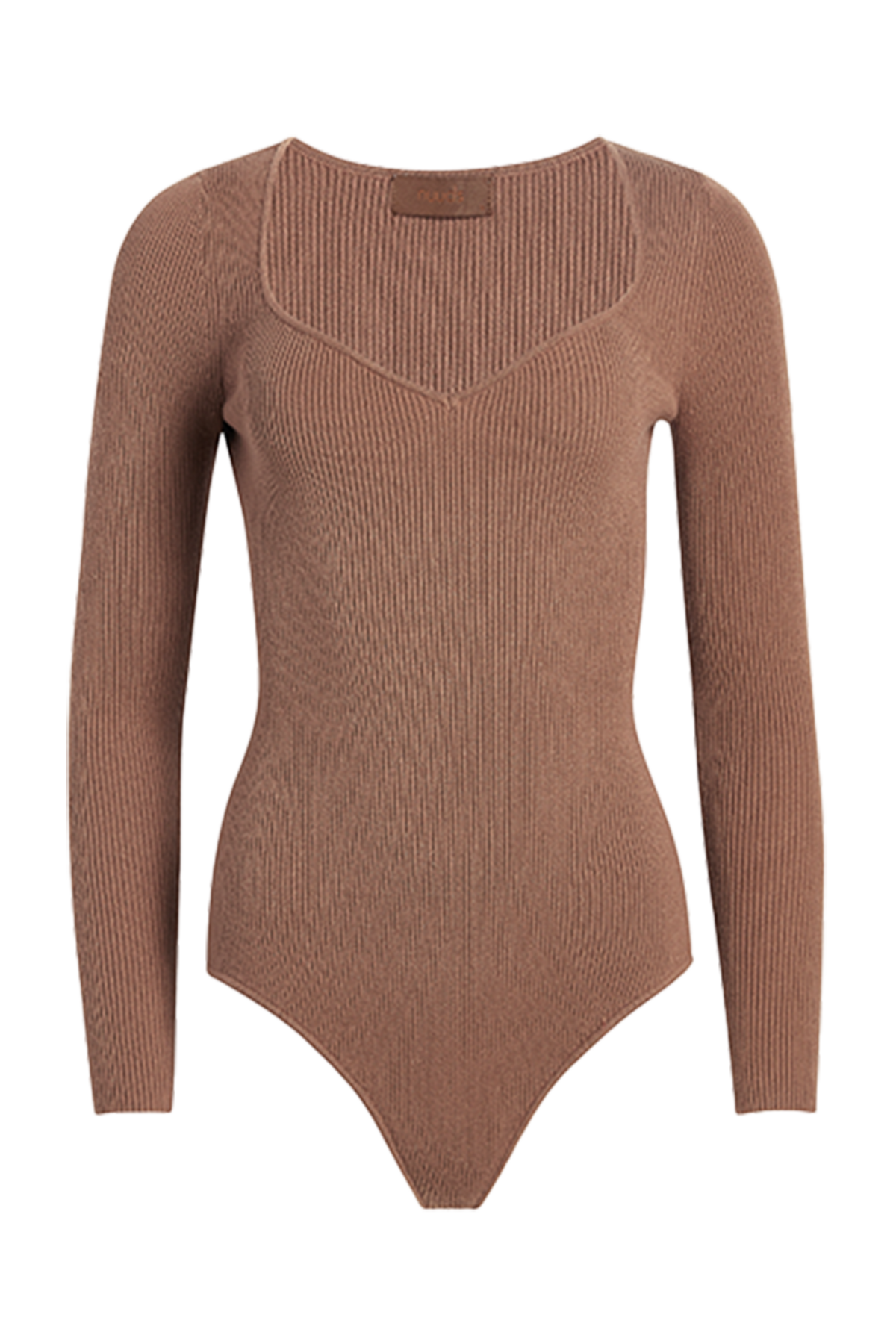 Sweetheart Sweater Bodysuit | Chocolate