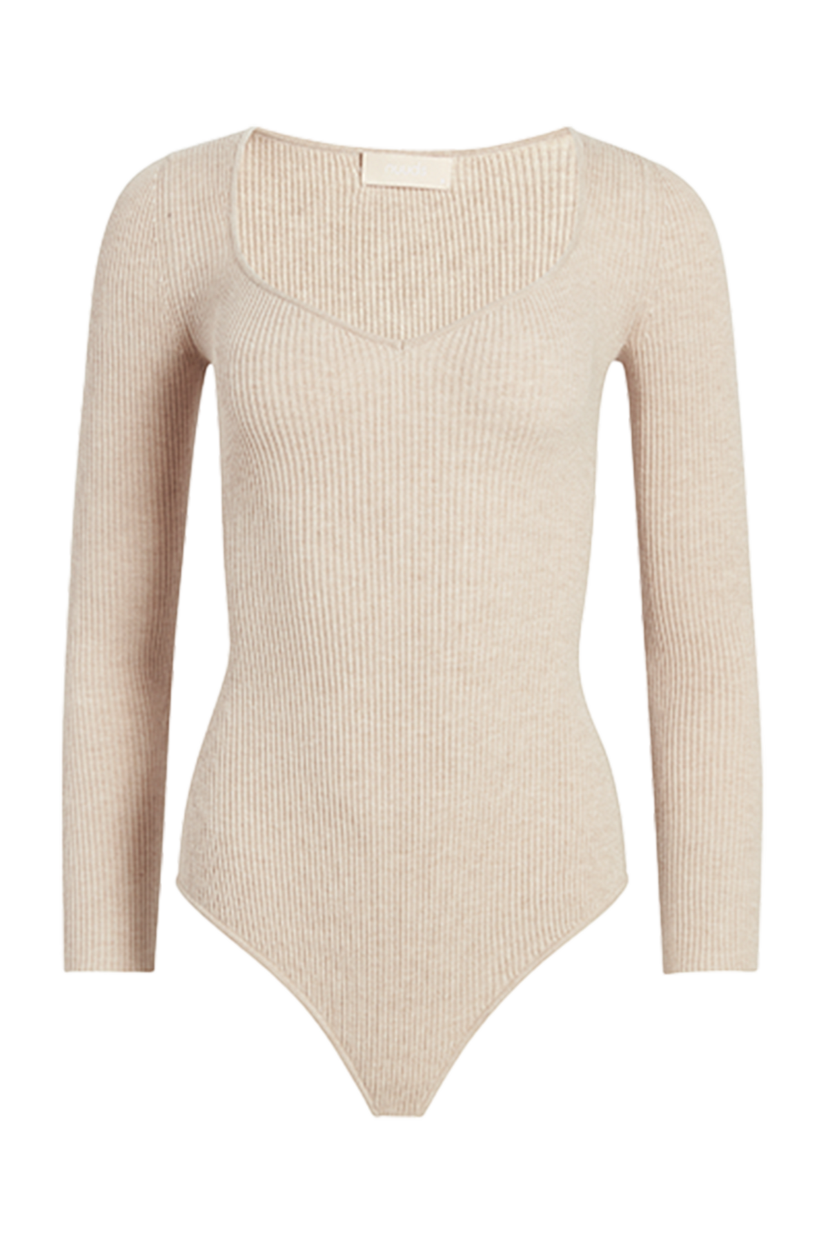 Sweetheart Sweater Bodysuit | Heather Oat