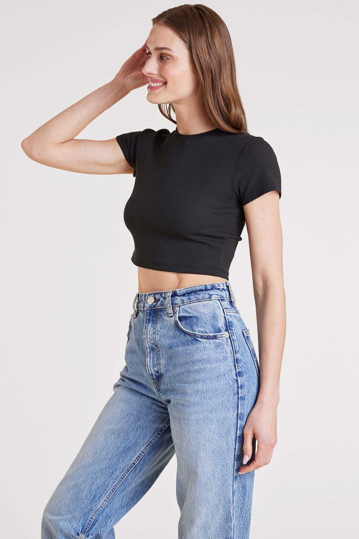 Baby Tee | Black