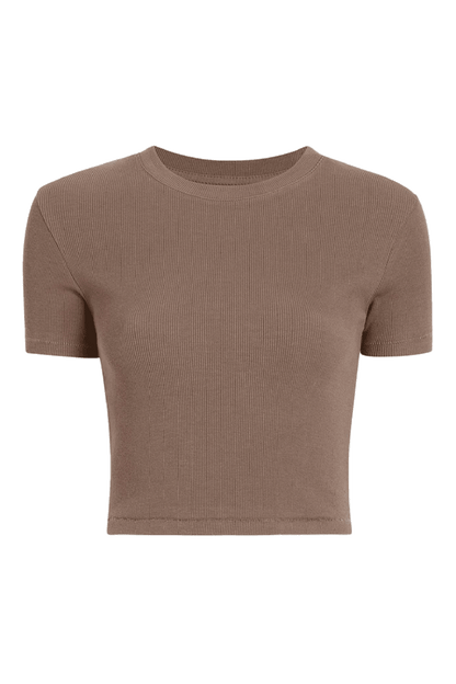 Baby Tee | Mocha