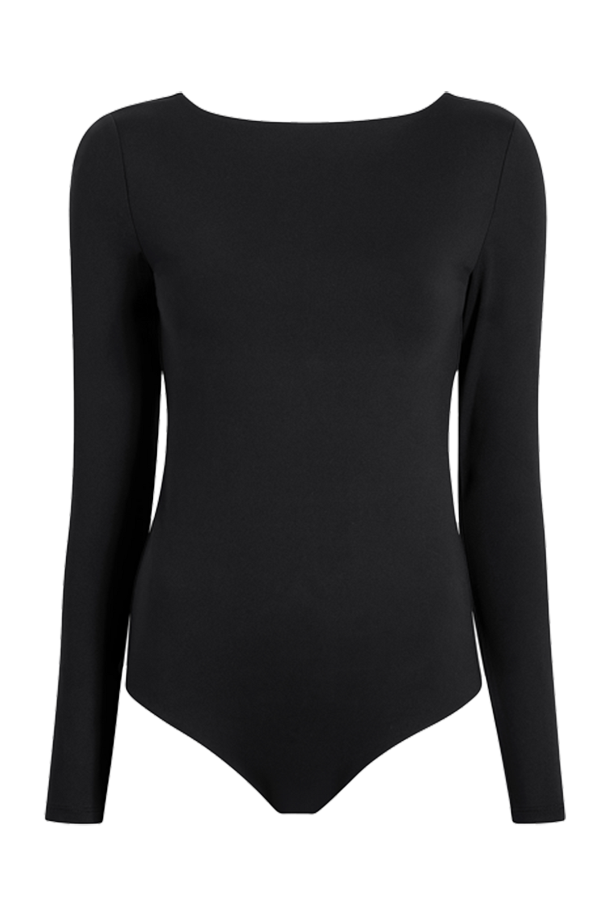 Open Back Bodysuit | Black