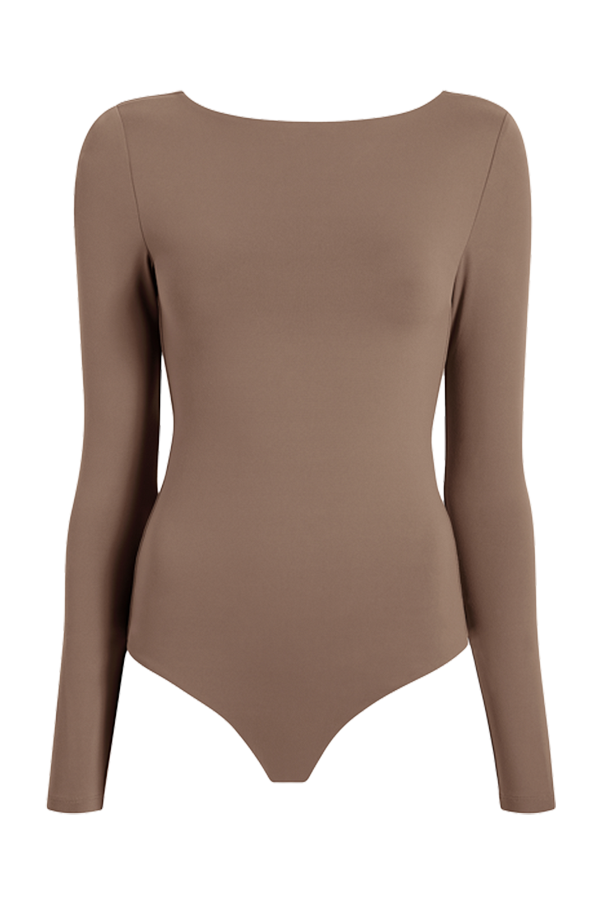 Open Back Bodysuit | Mocha