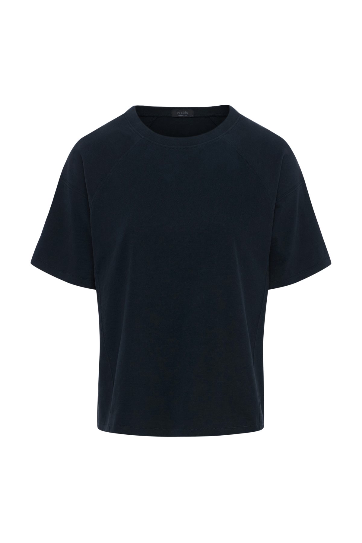 Steady Seamed Tee | Black